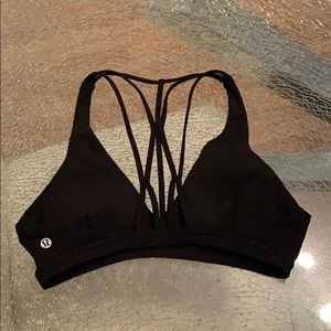 Lululemon black size 8 bras